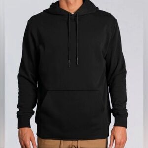 Bylt Basics Core French Terry Hoodie Sweatshirt in Black Size Large